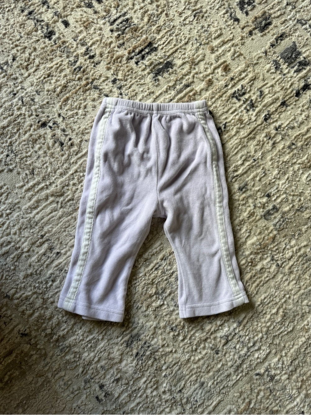 Kids Light Lavender Pull-On Fleece Pants